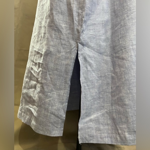 New Carol Anderson II Blue Linen Dress - Picture 6 of 7